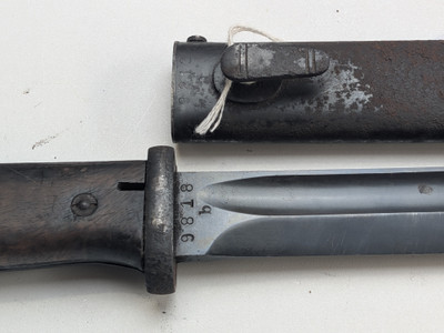 WW2 German K98k Bayonet S/177G code all Matching