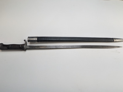 Imperial German S98 "Sticker" Bayonet - 1906 Dated with Unit Marking