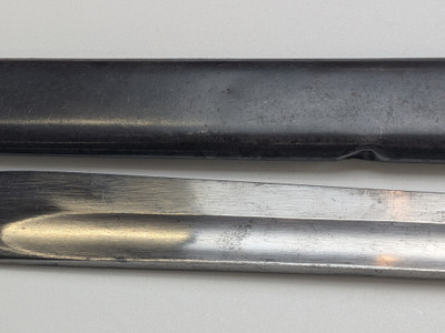 WW1 Imperial German 98/05 Butcher Bayonet w/ Battle Damage