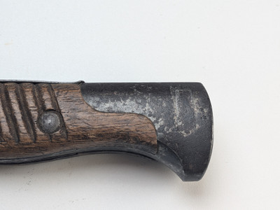 WW1 Imperial German 98/05 Butcher Bayonet w/ Battle Damage