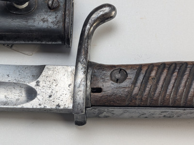 WW1 Imperial German 98/05 Butcher Bayonet w/ Battle Damage