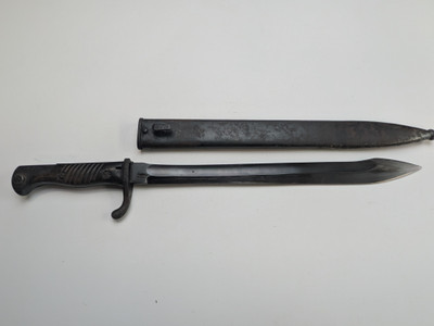 WW1 98/05 Butcher Bayonet - Unit Marked and Ground Sawback