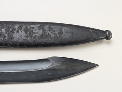 WW1 98/05 Butcher Bayonet - Unit Marked and Ground Sawback