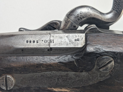 Prussian 1850 Calvary Pistol - First Year of Production with Unit Marking