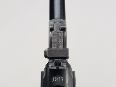 DWM 1917 Artillery Luger - Unit Marked to Bavarian Mortar Crew