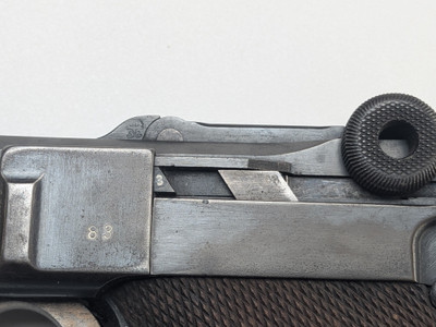 DWM 1917 Artillery Luger - Unit Marked to Bavarian Mortar Crew