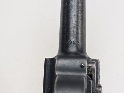 DWM P08 1917 Dated Rework for German Navy, Matching Mag, Unit Marked