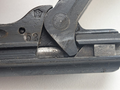 DWM P08 1917 Dated Rework for German Navy, Matching Mag, Unit Marked