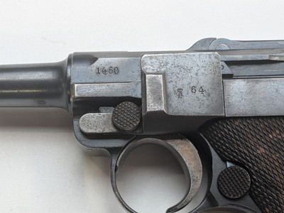 WW1 DWM P08 Luger - Unit Marked to Bavarian Machine Gun Company