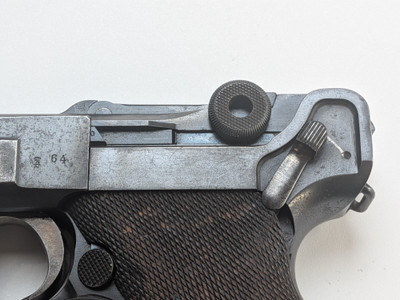 WW1 DWM P08 Luger - Unit Marked to Bavarian Machine Gun Company