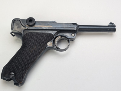 WW1 DWM P08 Luger - 1918 dated with 1920 Weimar Stamp