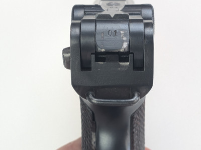 WW1 DWM P08 Luger - 1918 dated with 1920 Weimar Stamp