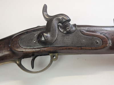Saxon Rifled Musket - 72 Caliber 1849 Dated with Unit Marking