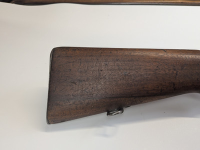 WW1 Steyr M95 Long Rifle 8X50 - Duffel Cut Bring Back W/ Unit Marking