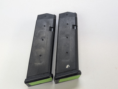 Lot of 2 Pre Ban Glock Magazines - 40 S&W
