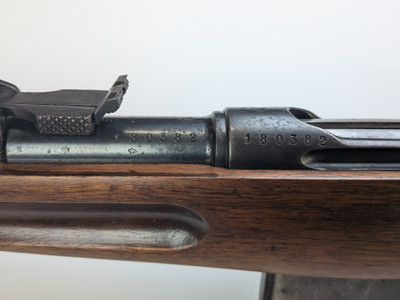 Swiss 1889 Straight Pull Rifle - Cut Down to Short Rifle