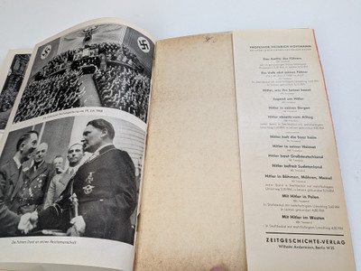 WW2 German Von Heinrich Hoffmann Photo Book