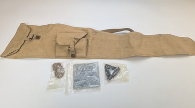 British Enfield Canvas Cover W/ Clips and Manual