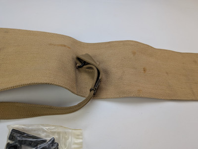 British Enfield Canvas Cover W/ Clips and Manual