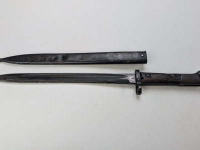 WW2 Czech VZ24 Bayonet with Scabbard
