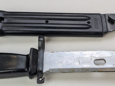 Yugoslavian AK Bayonet with Matching Numbers