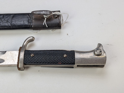 German Short Dress Bayonet W/ Scabbard