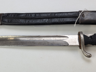 German Short Dress Bayonet W/ Scabbard