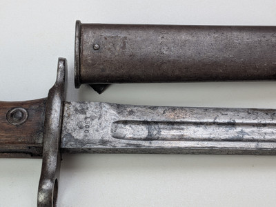 U.S. Krag Bayonet 1900 dated W/ Scabbard