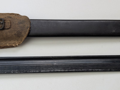 WW2 Japanese Type 30 Bayonet - Jinsen Produced W/ Scabbard & Frog