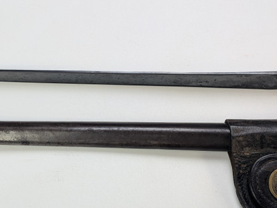 US Trapdoor Bayonet - New Jersey Scabbard