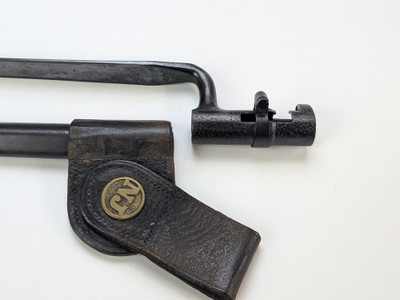 US Trapdoor Bayonet - New Jersey Scabbard