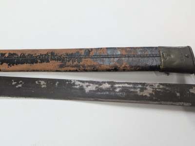 Pre Imperial German 1845 Faschinenmesser - Unit Marked