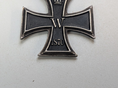 Franco Prussian War Iron Cross Medal