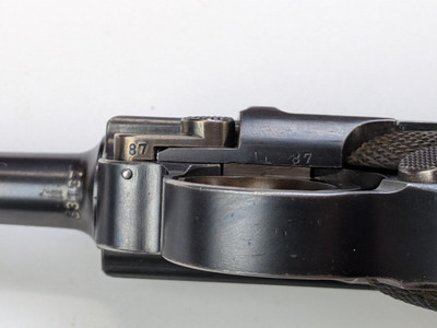DWM 1906 Commercial American Eagle Luger Pistol - Matching Numbers