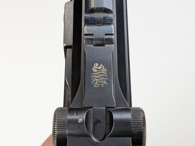 DWM 1906 Commercial American Eagle Luger Pistol - Matching Numbers