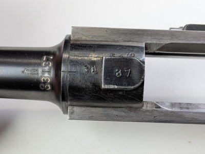 DWM 1906 Commercial American Eagle Luger Pistol - Matching Numbers