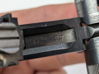 DWM 1906 Commercial American Eagle Luger Pistol - Matching Numbers