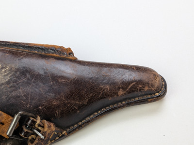 WW2 German P08 Luger Holster 1939 dated - WaA101 Marked
