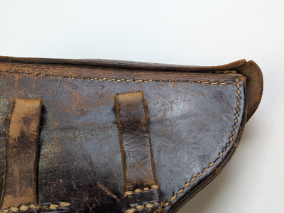 WW2 German P08 Luger Holster 1939 dated - WaA101 Marked