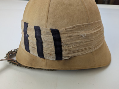 British Pre WW1 Era - 1902 Pattern Pith Helmet