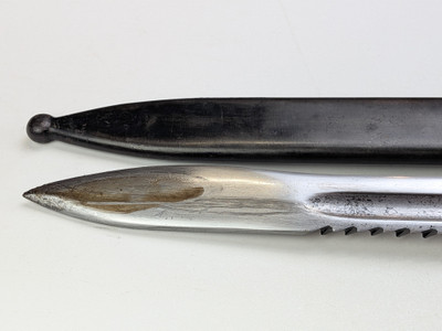 Swiss 1911 Pioneer/Engineer Sawback Bayonet
