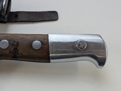 Swiss 1911 Pioneer/Engineer Sawback Bayonet