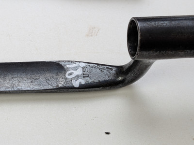 US Trapdoor Bayonet - Pennsylvania National Guard Issued