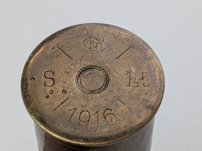 WW1 Austro-Hungarian 37MM M15 Mountain Gun Round