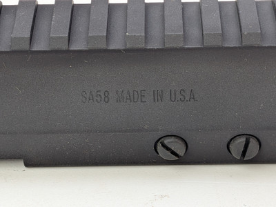 DSA Extreme Duty FAL/Sa58 top cover rail assembly