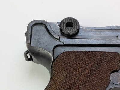 WW1 DWM 1917 P08 Luger - Battle Damaged Rebuild