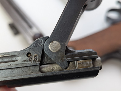 WW1 DWM 1917 P08 Luger - Battle Damaged Rebuild