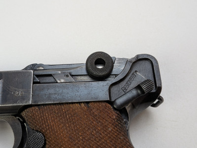 WW1 DWM 1917 P08 Luger - Battle Damaged Rebuild