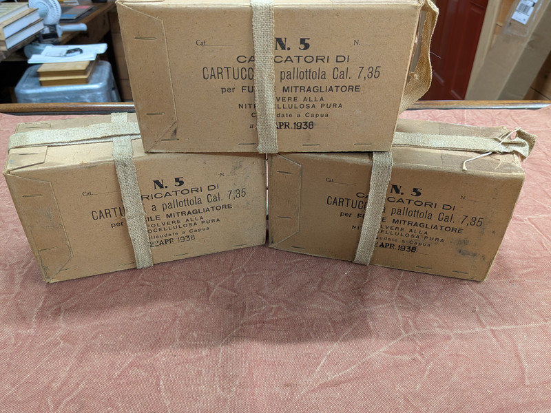 Breda 20 Round Machine Gun Clips in Original Boxes