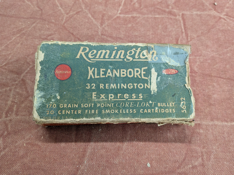 Lot of 2 Vintage Remington Kleanbore Ammunition Boxes